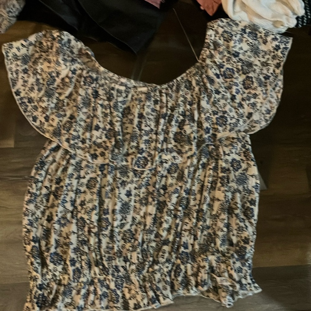 Floral Off-Shoulder Top